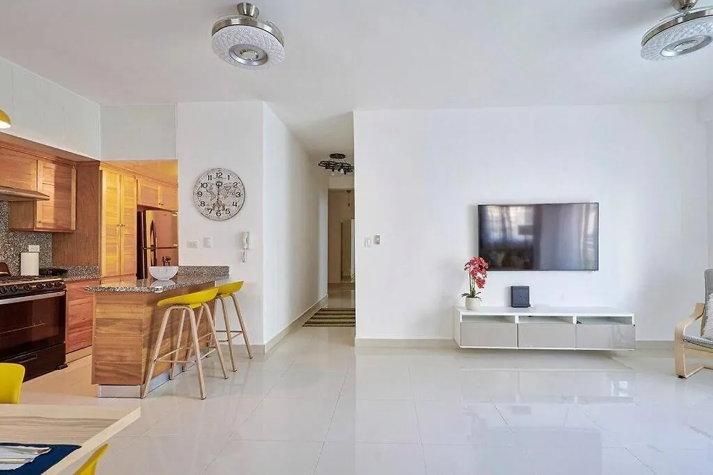 2 Br/ Family Ambient / Fast Wifi/ In The Downtown! Apartment Santo Domingo